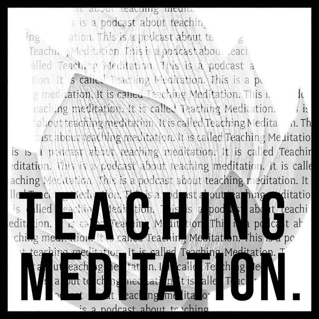 Teaching Meditation