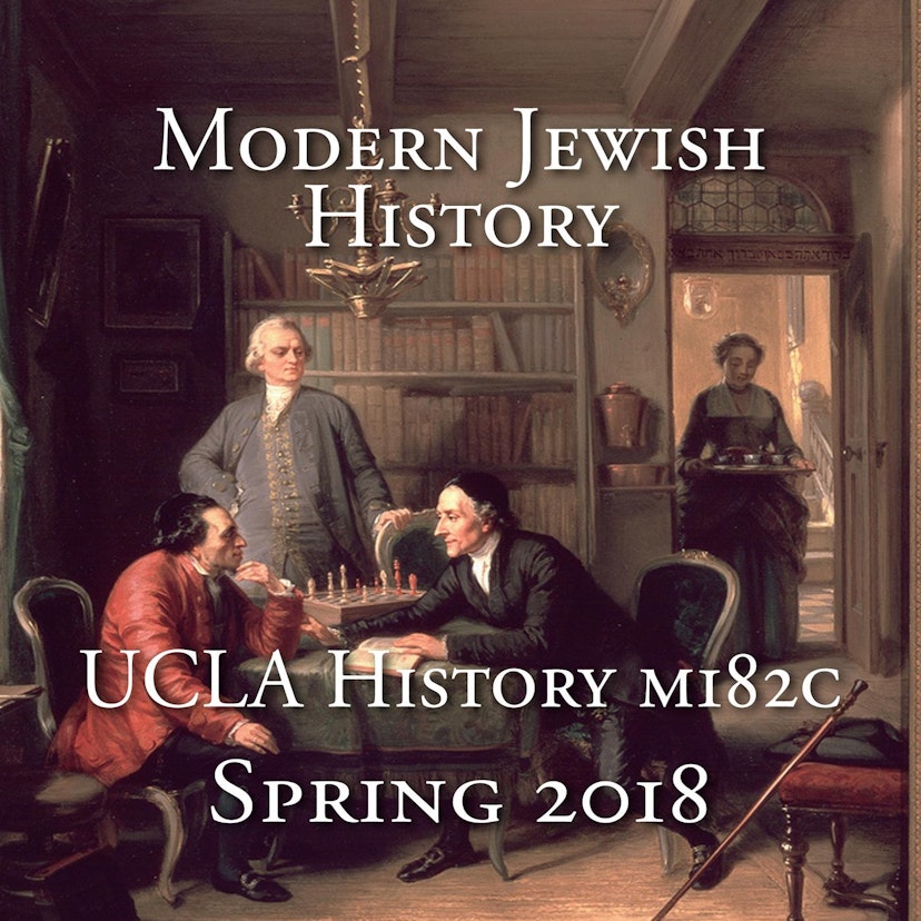 Modern Jewish History (UCLA Spring 2018)