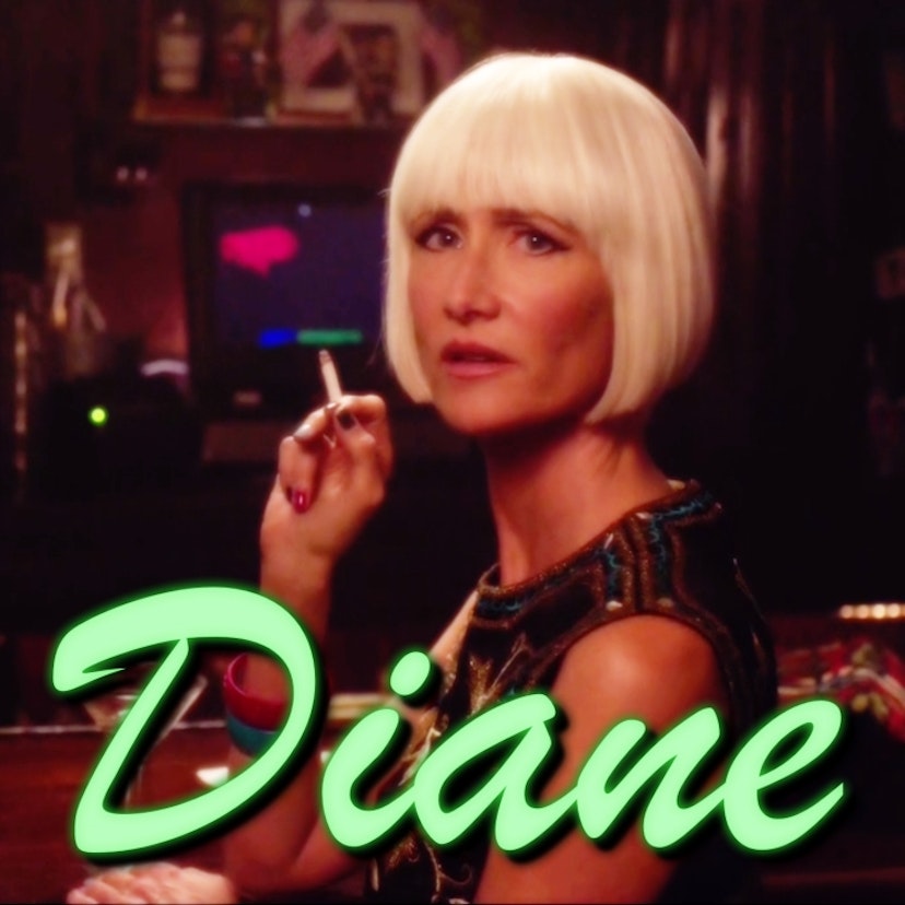 Diane: Entering the town of Twin Peaks