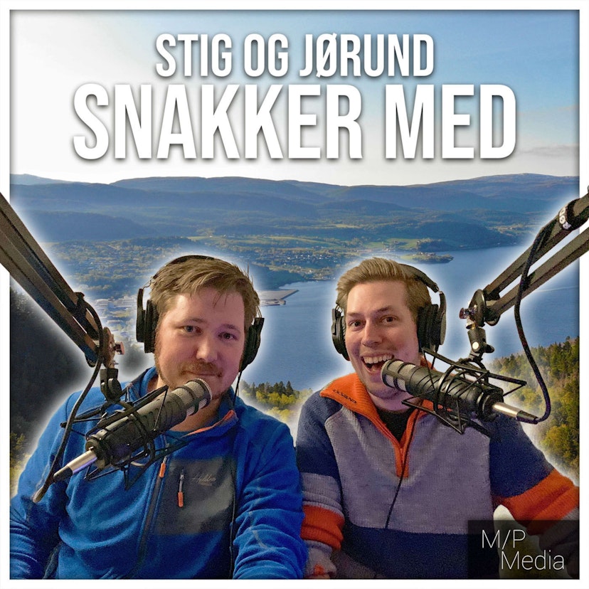 Stig og Jørund snakker med