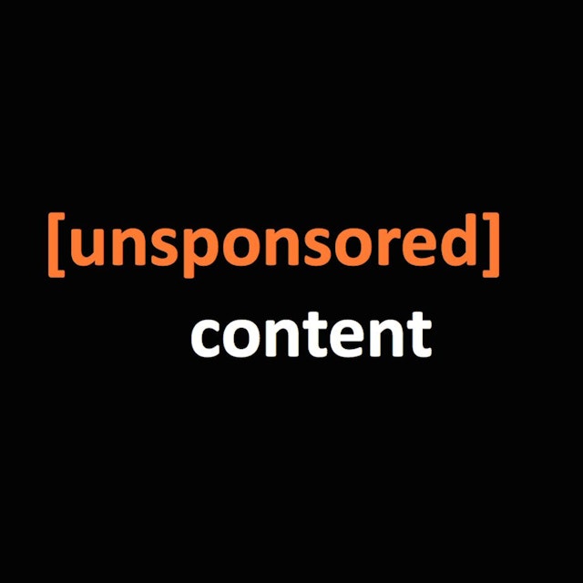 Unsponsored Content