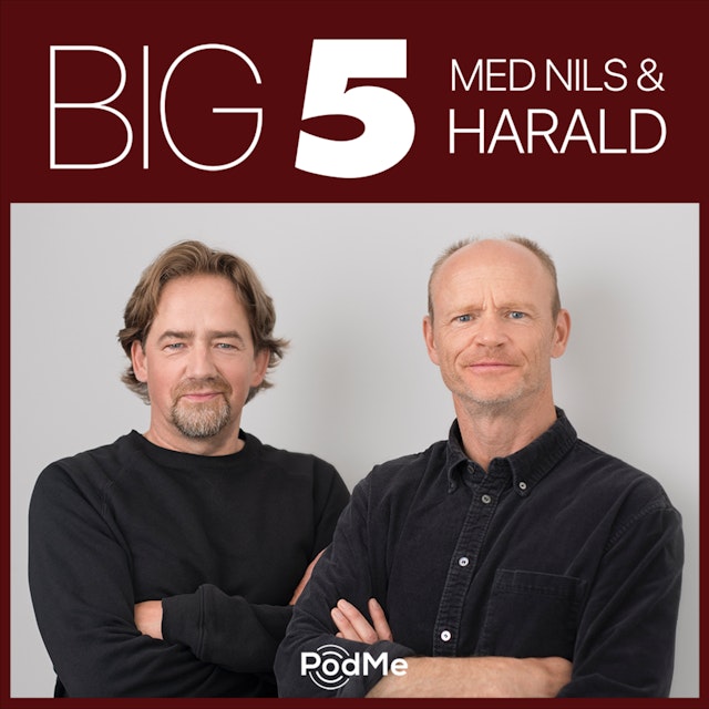 Big 5 med Nils og Harald