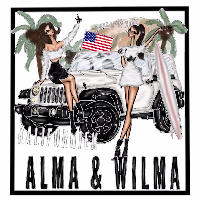 Alma och Wilma, livet i Kalifornien